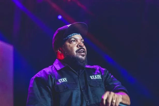 0 Ice Cube performs at the AO Arena for the High Rollers Tour r9blEv Trump press conference
