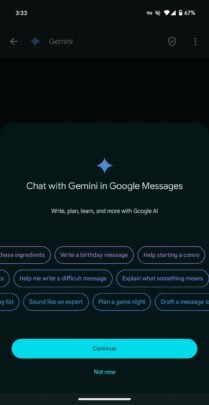 Gemini In Google Messages 01 209x405 mOWi5l