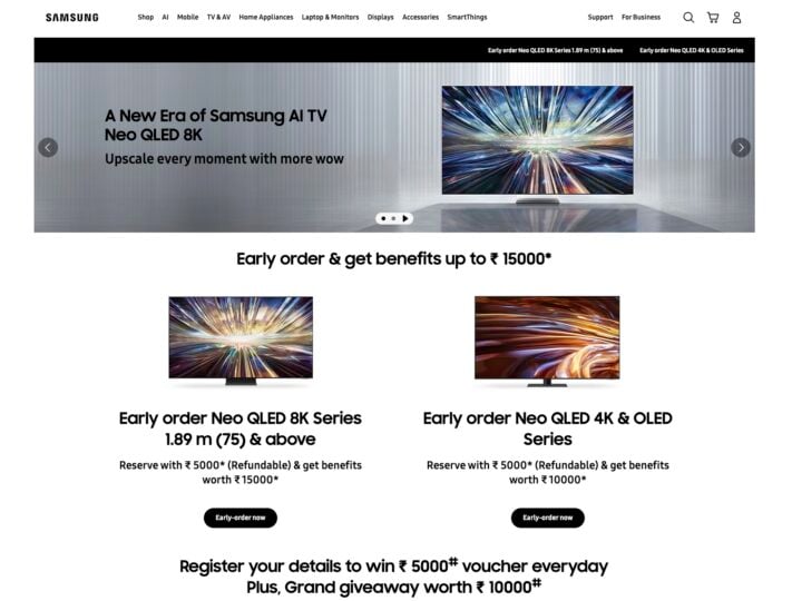 Samsung 2024 Neo QLED QD OLED TV Launch India Pre Order Benefits 711x540 mZaISe will-arnett