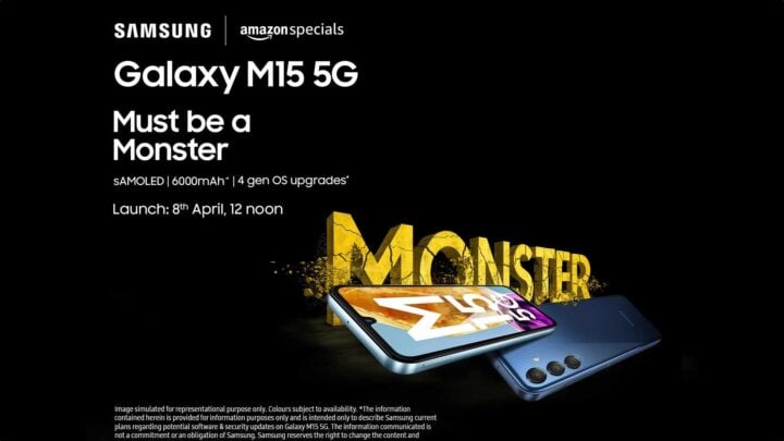 Samsung Galaxy M15 5G Amazon India Teaser 720x405 ED5eWJ dash-cam